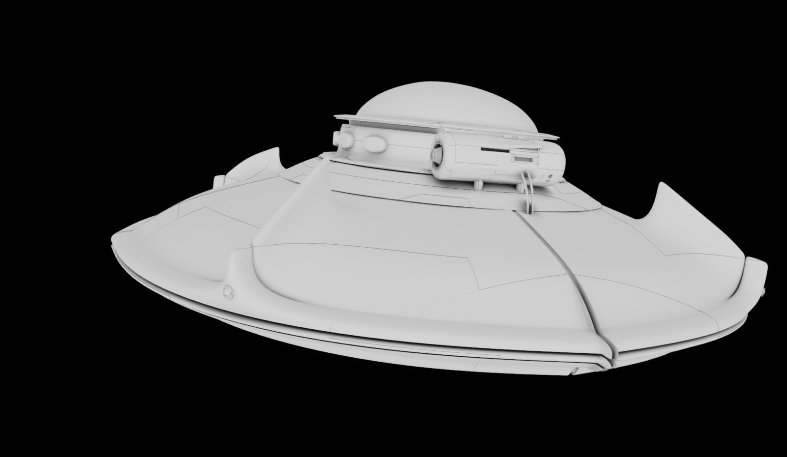 Flying Saucer Ambient Occlusion